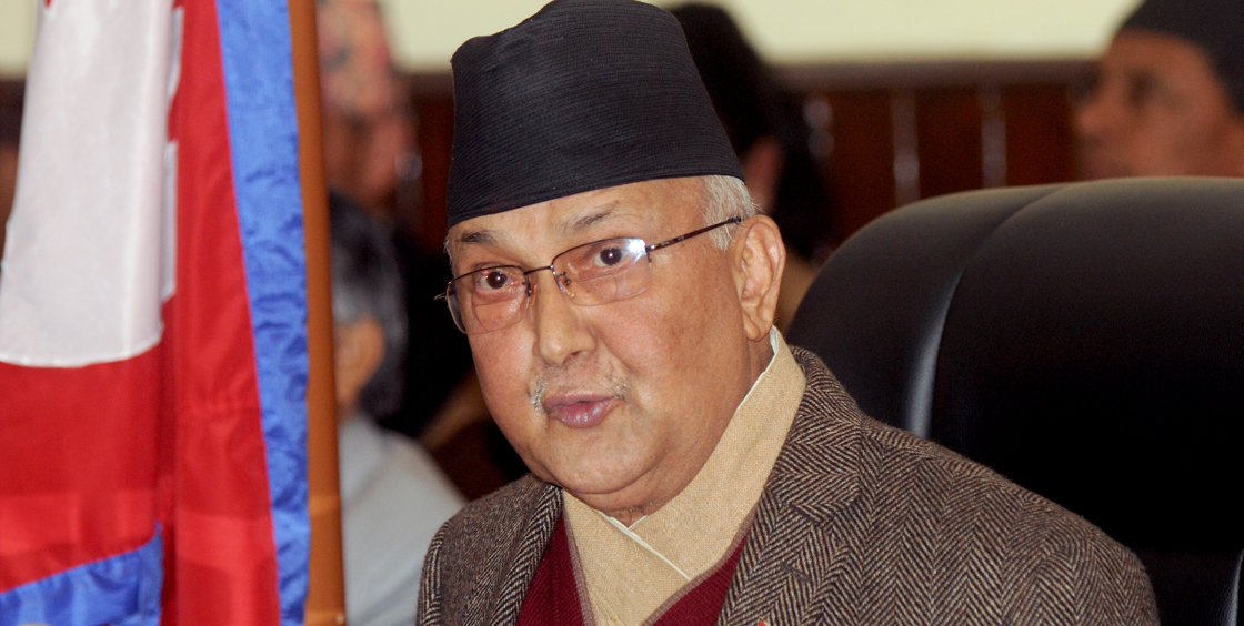 Former PM KP Oli doing a movie!